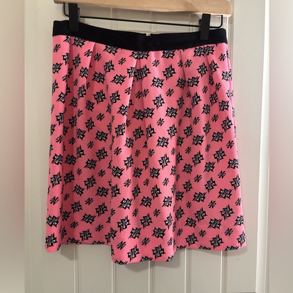Sandro Printed Pink and Black mini Y2K Skirt - Picture 1 of 8